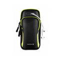 SWISSTEN ArmBag Αθλητική Θήκη Μπράτσου για Smartphone έως 6.7″ με Ανακλαστικά Στοιχεία 32903500 Μαύρο