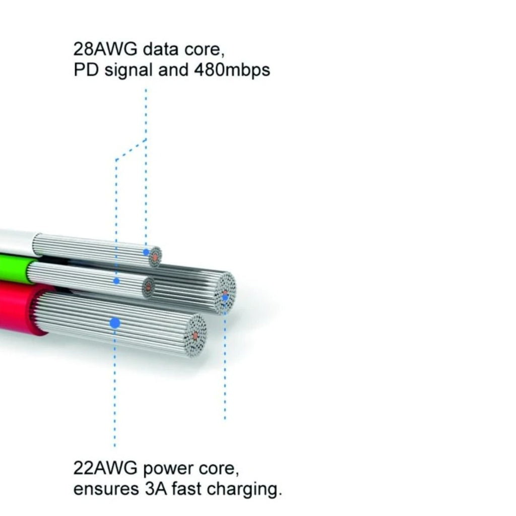 Swissten USB-A σε Micro USB Braided Καλώδιο 3A Fast Charging με Μεταλλικούς Συνδέσμους 3m 71527300 Μαύρο