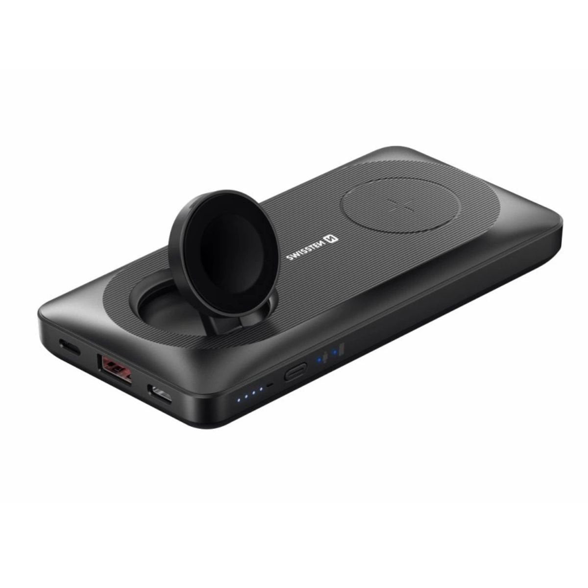 SWISSTEN Powerbank 10.000 mAh 2in1 με Ασύρματη Φόρτιση MagSafe & Apple Watch 22013973