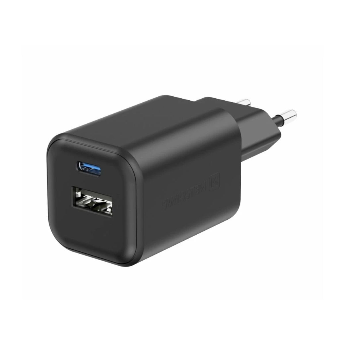 SWISSTEN GaN Φορτιστής 45W με USB-C Power Delivery & USB-A Quick Charge 22071310 Μαύρο