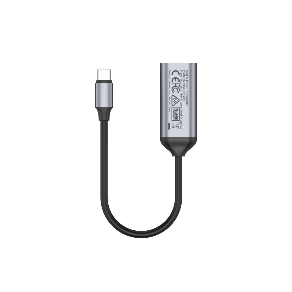 Unitek Converter USB-C to HDMI Adaptor 4K60Hz Alum V1420A