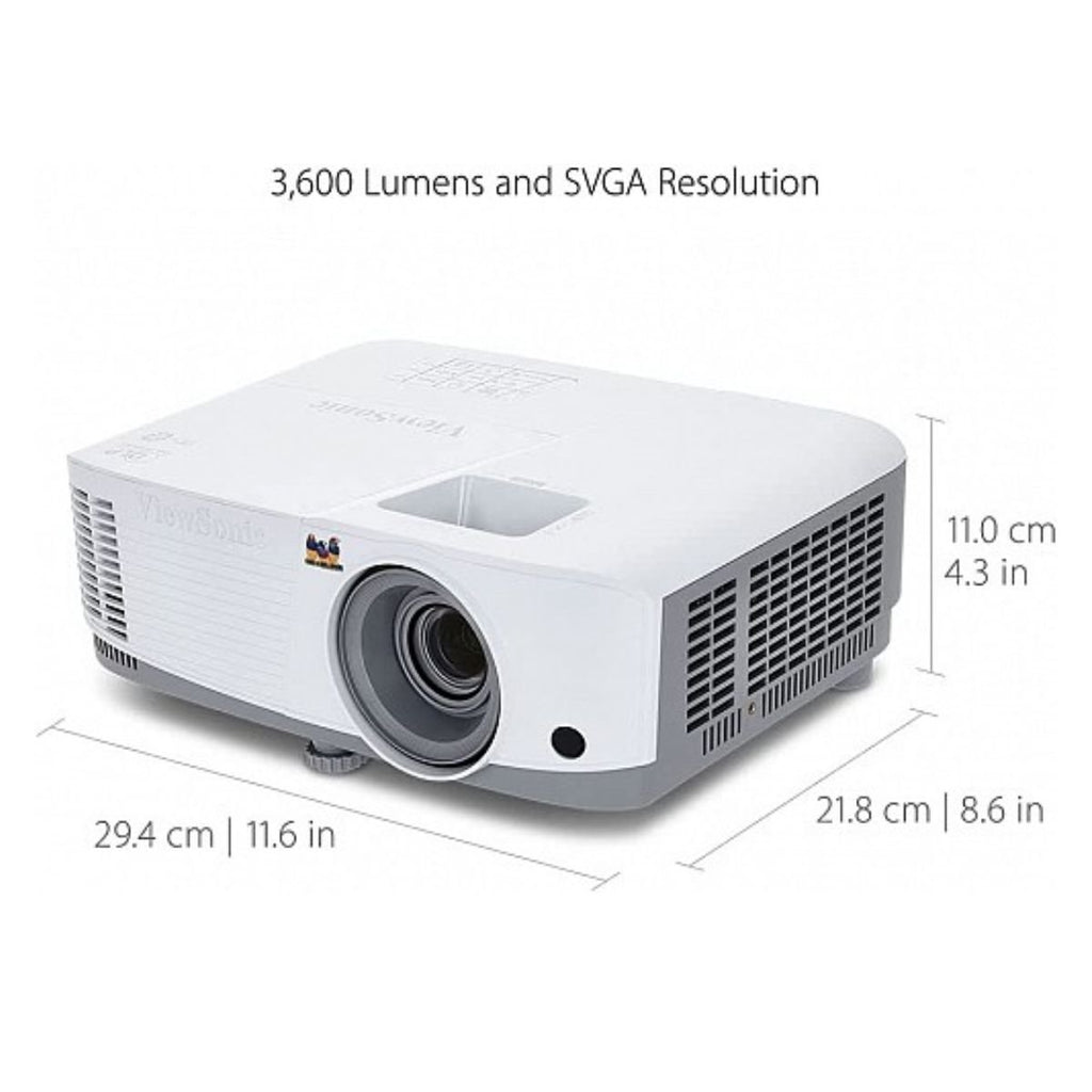 ViewSonic Projector SVGA 4000 ANSI Lumens με Τεχνολογία DLP PA503S