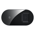 Baseus Simple 2in1 QI Wireless Charger 18W Black