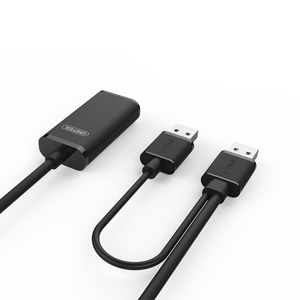 Unitek Y-279 USB2.0 USB-A Male to USB-A Female Active Extension Cable 20m