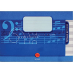 Camel Τετράδιο Μουσικής με Μαλακό Εξώφυλλο και Πλαστικό Κάλυμμα (160 x 235mm, 30 σελίδες)