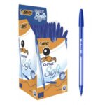 BIC Στυλό Διαρκείας Cristal Soft με μύτη 1.2mm, μπλέ, 50τμχ