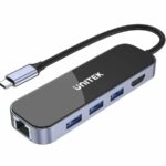 Unitek USB-C Hub USB3.0 HDMI/Gb/PD100W D1084A