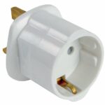 Mercury European Schuko to UK Adapter 429.829UK