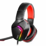 Alcatroz NEOX HP500 RGB Gaming Headset Black Red