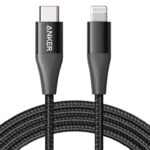Anker PowerLine+ II Type-C to MFI Lightning 90cm Black