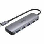 Unitek H1107E USB3.1 TypeC Hub 3Port USB3.0/HDMI/100W PD