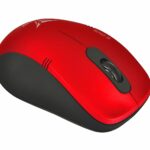 Alcatroz Stealth Air 3 Wireless Silent Mouse Red