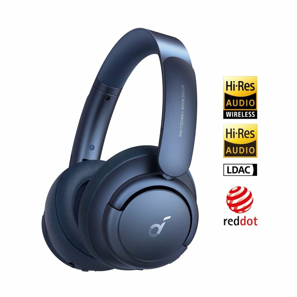 Anker SoundCore Life Q35 HiRes LDAC Bluetooth Headphones OfficeWorks
