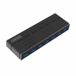 Unitek USB-A Hub 7-Port USB3.0 Incl 12V3A Power Adaptor Y-3184