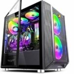 Armaggeddon TESSERAXX Core 1 AIR Micro ATX Case Black