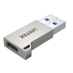 Unitek A1034NI USB3.1 Type-C Female to Type-A Male Adapter Silver