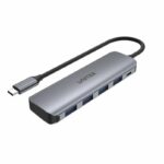 Unitek H1107A USB3.1 TypeC Hub 4Port USB with Charging Port