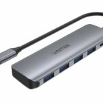 Unitek H1107B USB3.1 TypeC Hub 4Port USB/PD100W