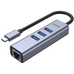 Unitek H1904A USB3.0 Type-C Hub 3x USB & Gb Lan