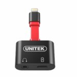 Unitek M1103A Lightning Splitter 3.5mm Headphone & Charging