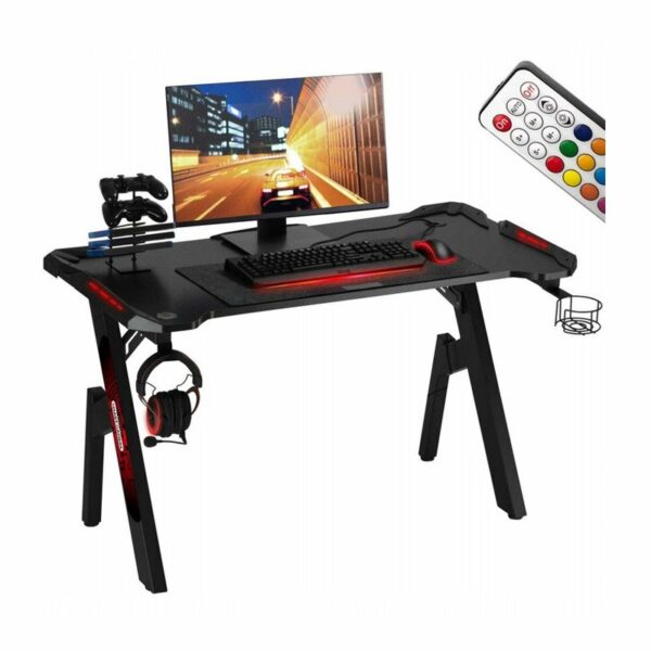 Μεταλλικό Γραφείο Gaming με LED RGB Φωτισμό 120 x 75 x 60 cm ULT Sofotel 258200