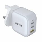 Unitek P1108AWH 66W 3in1 GaN Travel Charger White