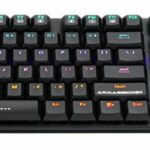 Armaggeddon SMK-6C PSYCHKESTREL Low Profile Blue Switch Mechanical Keyboard