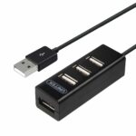 Unitek Y-2140 USB2.0 4 Port Hub 0.8m