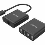 Unitek Y-2516 4 Port USB Extender Over Ethernet 60m