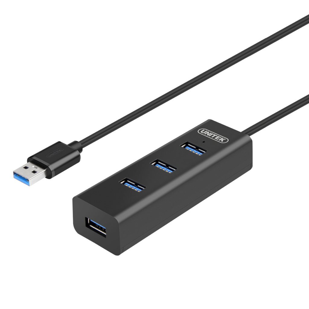 Unitek Y3089 USB 3.0 Hub 4 ports OfficeWorks