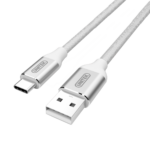 Unitek Y-C4025ASL Type C Cable Braided 1m Silver