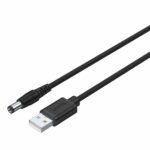 Unitek Y-C4046BK USB to DC 5.5×2.5mm Power 1.5m