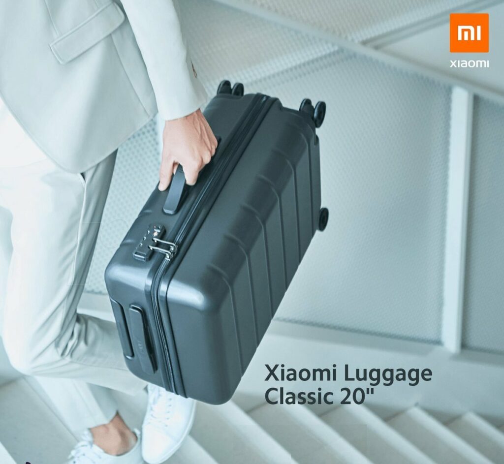 Xiaomi Travel Luggage Classic 20″ Black - OfficeWorks