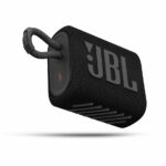 JBL GO3, Portable Bluetooth Speaker, Waterproof IP67, (Black)