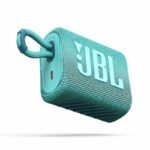 JBL GO3, Portable Bluetooth Speaker, Waterproof IP67, (Teal)