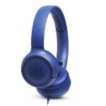 JBL Tune 500, OnEar Universal Headphones 1-button Mic/Rem (Blue)