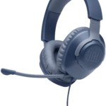JBL Quantum 100, Over-Ear Wired Gaming Headset (Blue)