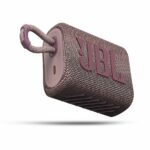 JBL GO3, Portable Bluetooth Speaker, Waterproof IP67, (Pink)