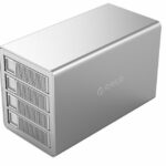 Orico HDE USB3.0 4Bay 2.5/3.5” HDD Alum Encl with RAID 3549RU3