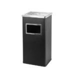 Σταχτοδοχείο Ash Barrel Powder Coated Black Μαύρο