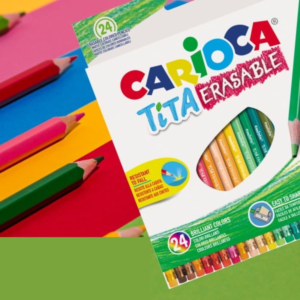 Carioca tita 24 matite colorate