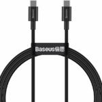 Baseus Cable USB-C to USB-C Superior Series 1.0m 100W Black