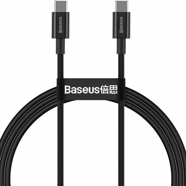 Baseus Cable USB-C to USB-C Superior Series 1.0m 100W Black