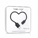 Happy Plugs Lightning to USB Charge/Sync Cable (2.0m) – Black