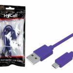 ANSMANN HYCELL USB Cable – USB to Micro USB – Purple, Accessories