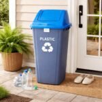 Κάδος Ανακύκλωσης 90L από Ανακυκλώσιμο Πλαστικό Μπλε - Image 2