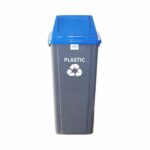 Κάδος Ανακύκλωσης 90L από Ανακυκλώσιμο Πλαστικό Μπλε