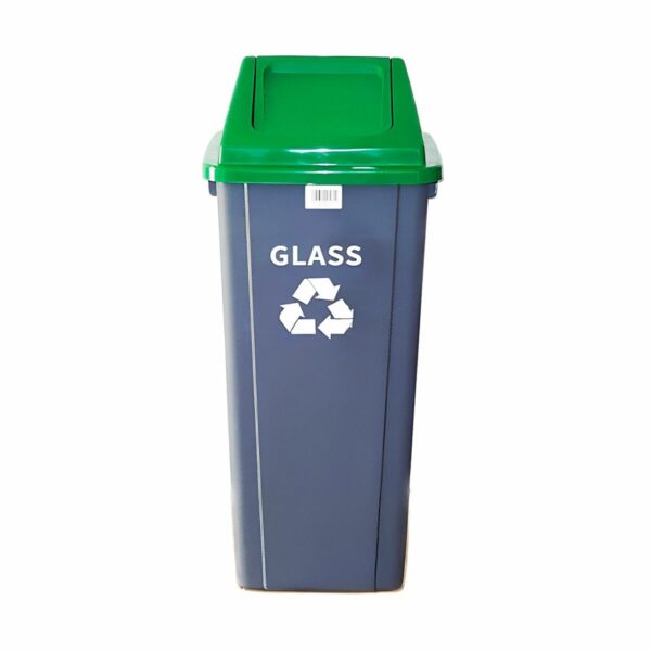 Κάδος Ανακύκλωσης 90L από Ανακυκλώσιμο Πλαστικό Πράσινο