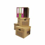 Uni Lever Arch Κουτί Αρχειοθέτησης Φακέλων 400x350x300mm – Χωρητικότητα μέχρι και 6 Φακέλους