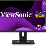 ViewSonic VG2755 Ergonomic Monitor 27” Full-HD IPS Panel With USB-C/3xUSB-A/PD Built-In Docking